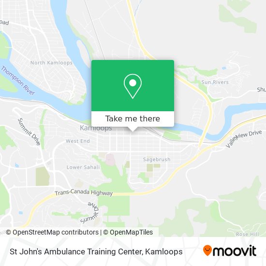 St John's Ambulance Training Center map
