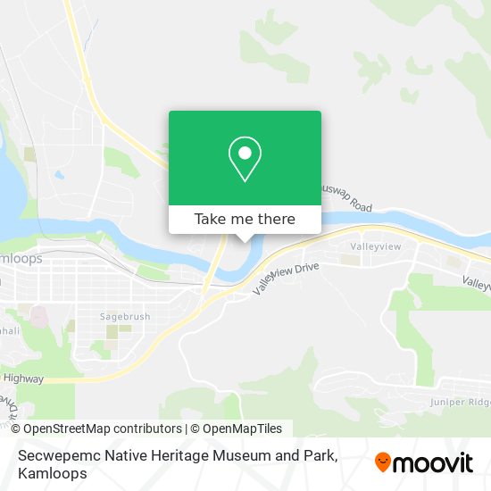 Secwepemc  Native Heritage Museum and Park plan