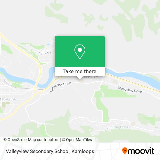 Valleyview Secondary School map