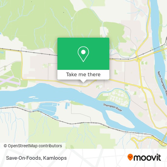 Save-On-Foods map