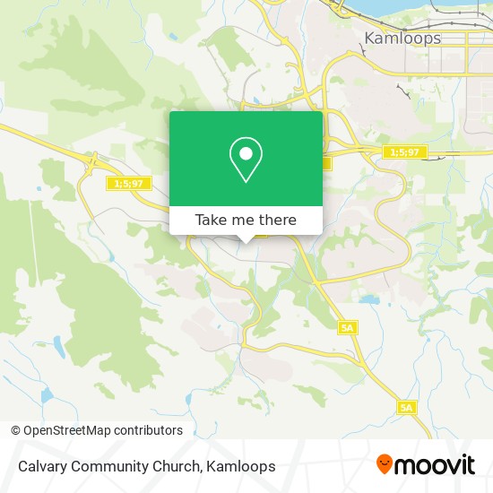 Calvary Community Church plan