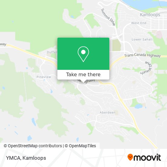 YMCA map