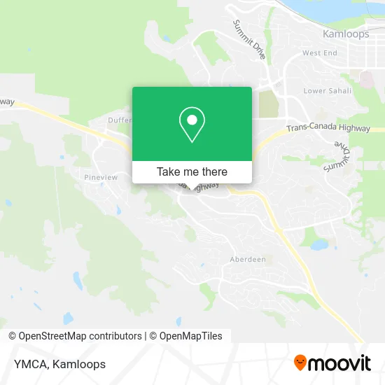 YMCA map
