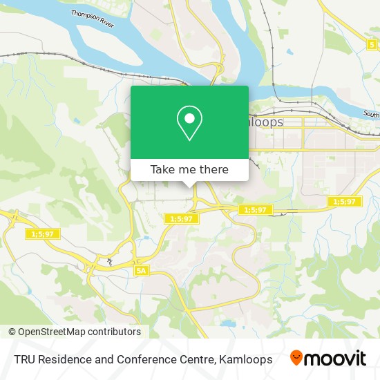 TRU Residence and Conference Centre plan