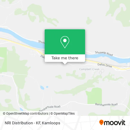 NRI Distribution - KF map