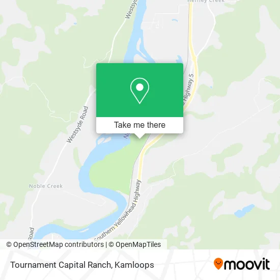 Tournament Capital Ranch map