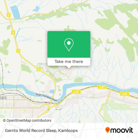 Gerrits World Record Sleep map