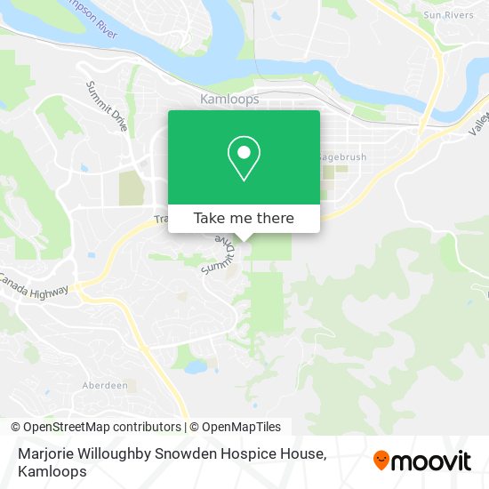 Marjorie Willoughby Snowden Hospice House map