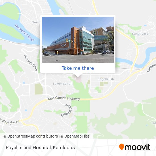 Royal Inland Hospital plan