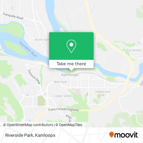 Riverside Park map