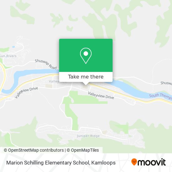 Marion Schilling Elementary School map