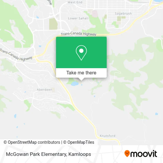 McGowan Park Elementary map