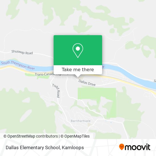 Dallas Elementary School map