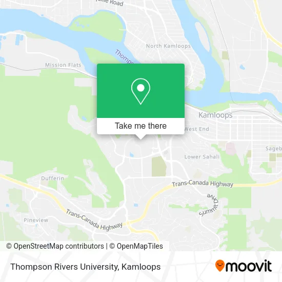 Thompson Rivers University plan