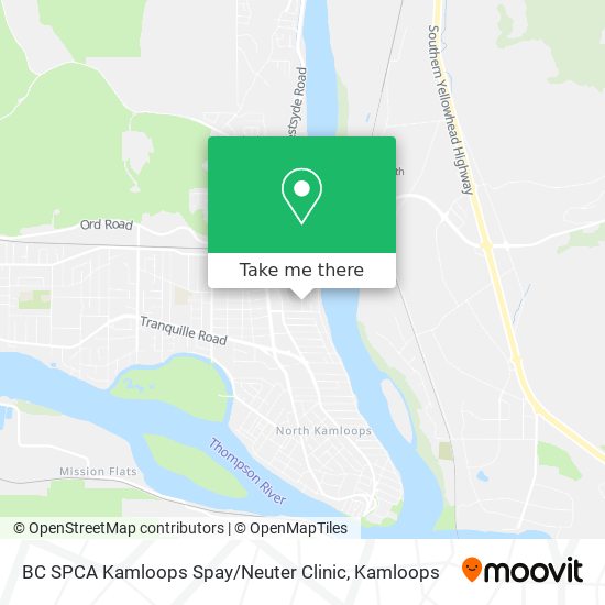 BC SPCA Kamloops Spay / Neuter Clinic plan