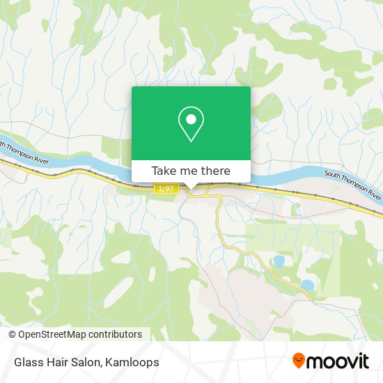 Glass Hair Salon map