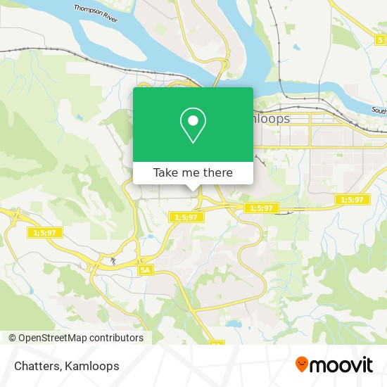 Chatters map