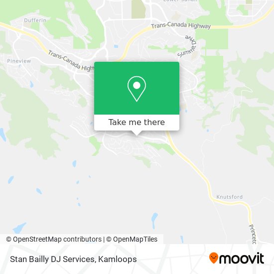 Stan Bailly DJ Services map