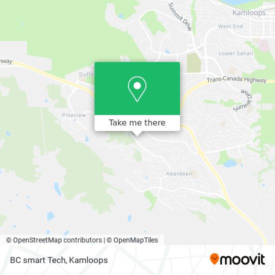 BC smart Tech map