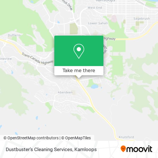 Dustbuster's Cleaning Services map