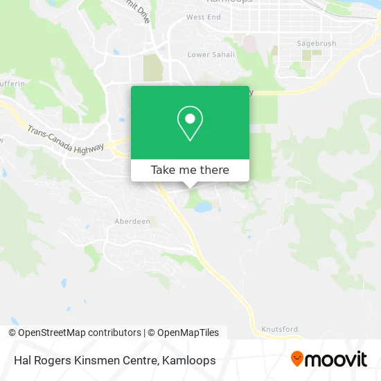 Hal Rogers Kinsmen Centre map