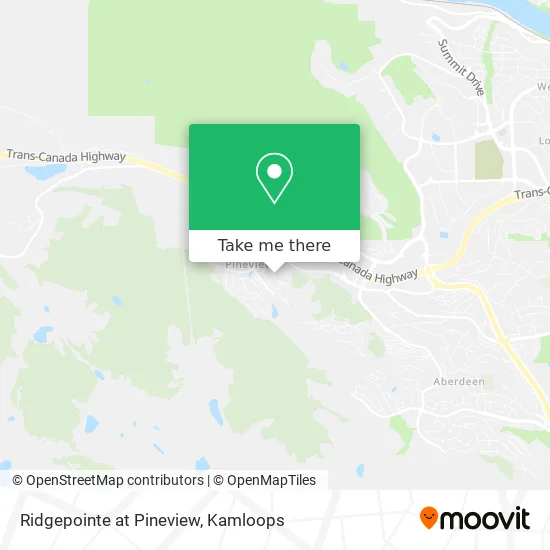 Ridgepointe at Pineview map