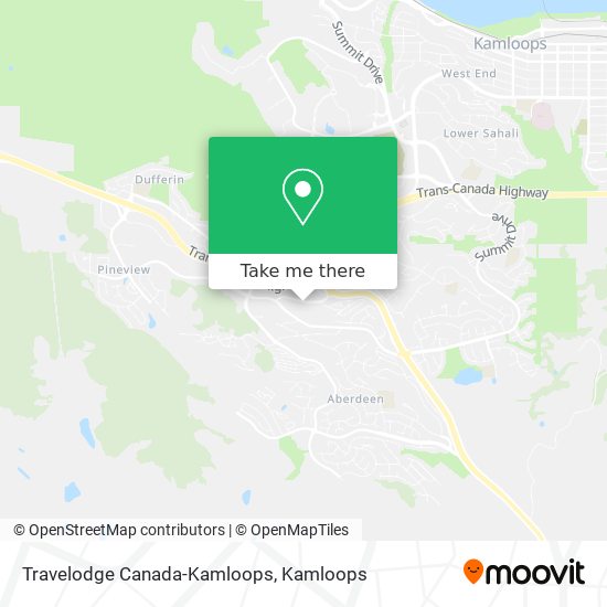 Travelodge Canada-Kamloops plan