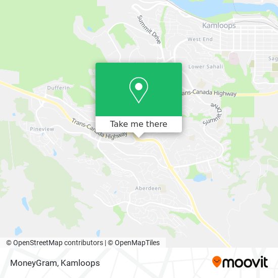 MoneyGram map