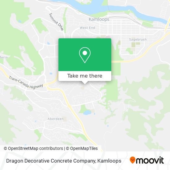 Dragon Decorative Concrete Company map
