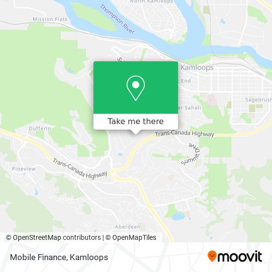 Mobile Finance map