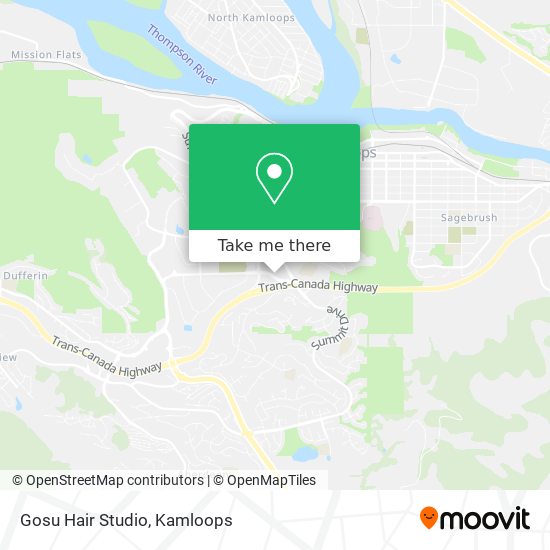 Gosu Hair Studio map