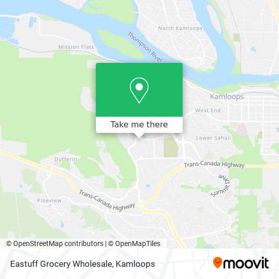 Eastuff Grocery Wholesale map