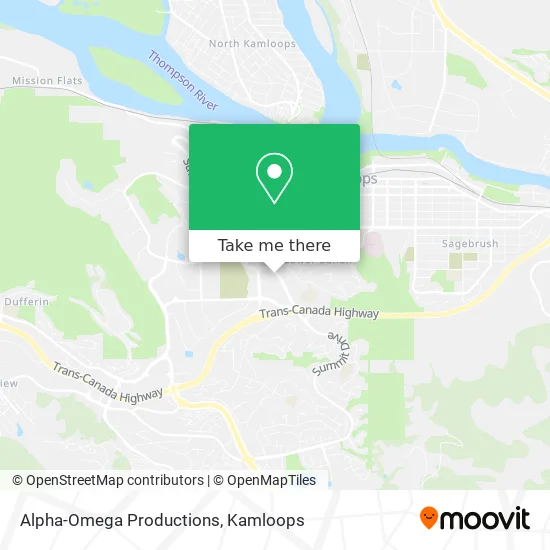 Alpha-Omega Productions map