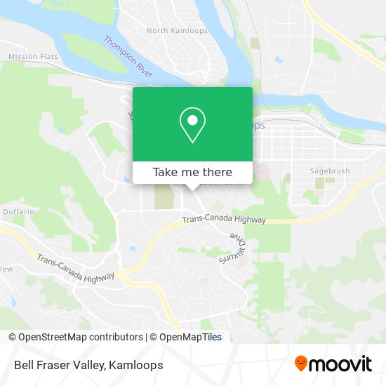 Bell Fraser Valley map