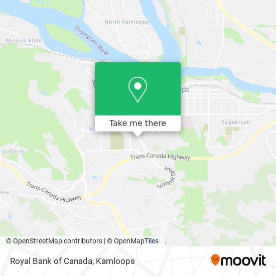 Royal Bank of Canada map