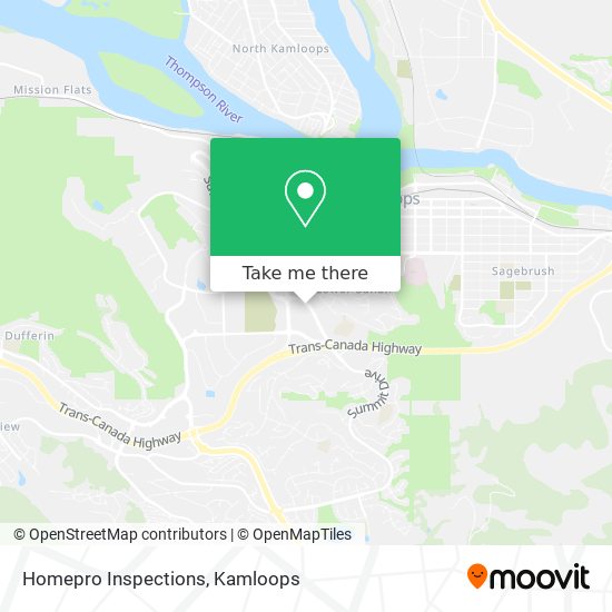 Homepro Inspections map