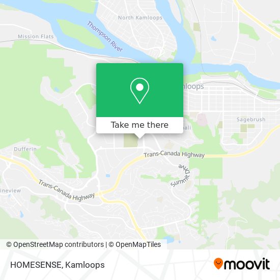 HOMESENSE map