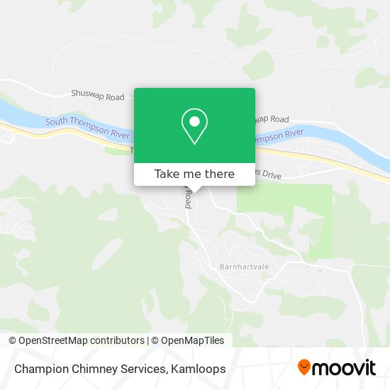 Champion Chimney Services map