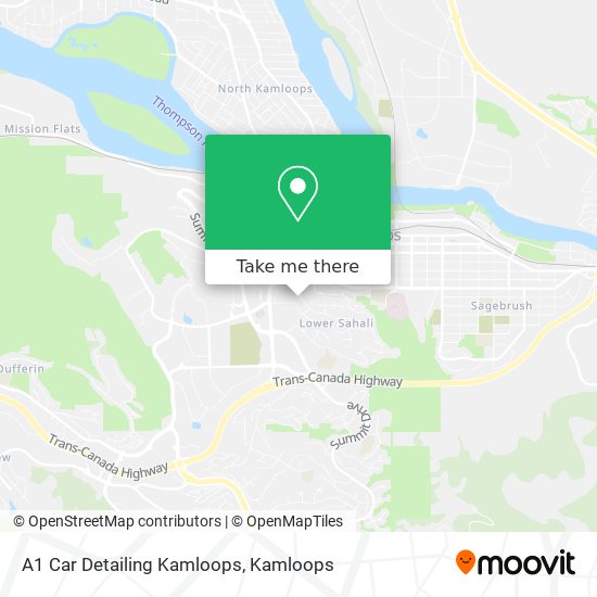 A1 Car Detailing Kamloops plan