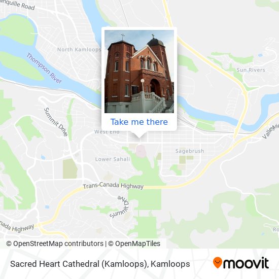 Sacred Heart Cathedral (Kamloops) plan