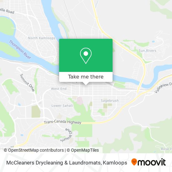 McCleaners Drycleaning & Laundromats map