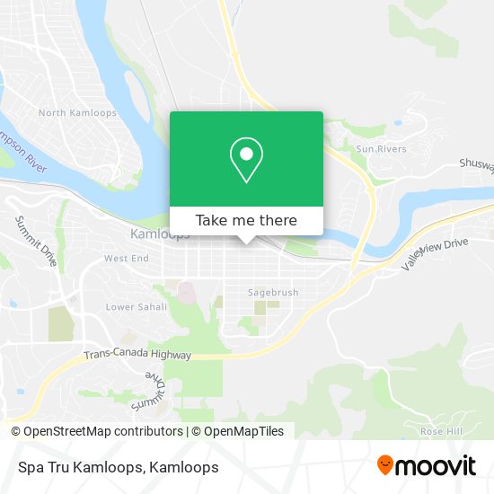 Spa Tru Kamloops plan