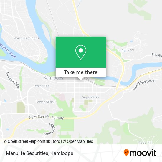 Manulife Securities map