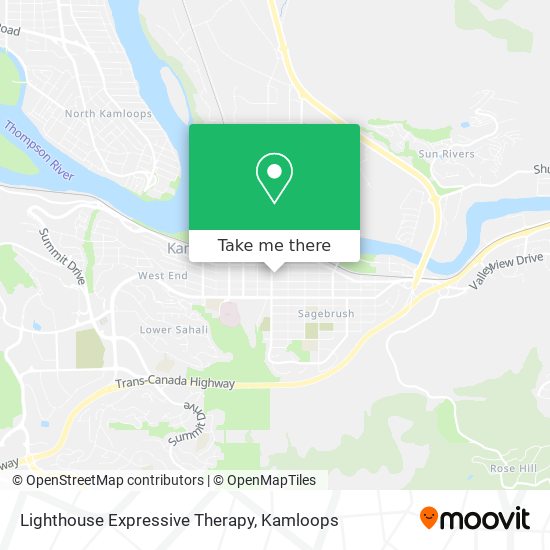 Lighthouse Expressive Therapy map