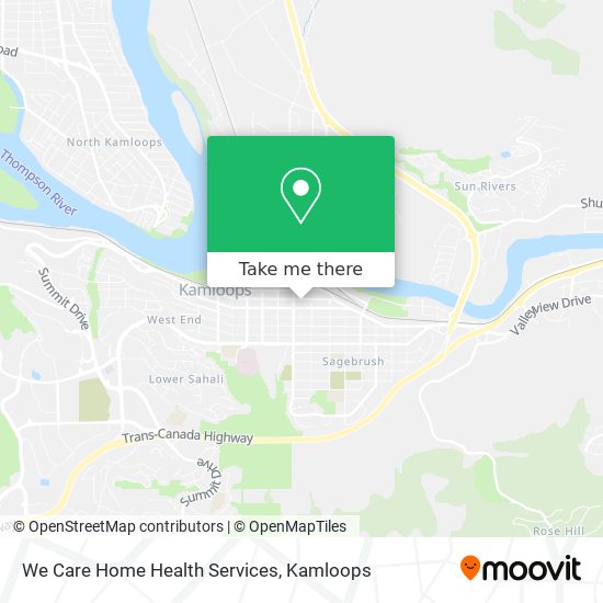 We Care Home Health Services map