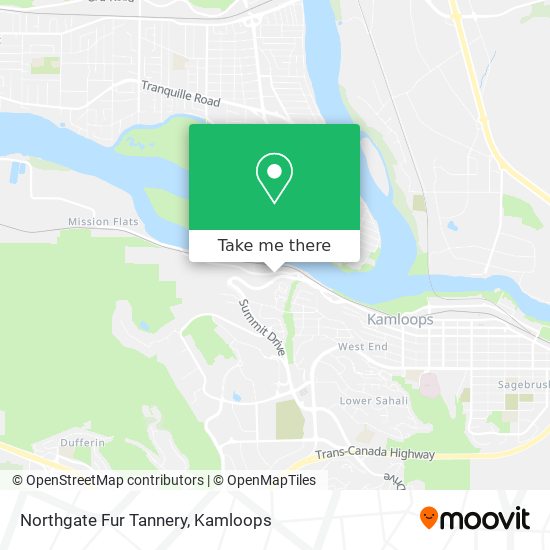 Northgate Fur Tannery map