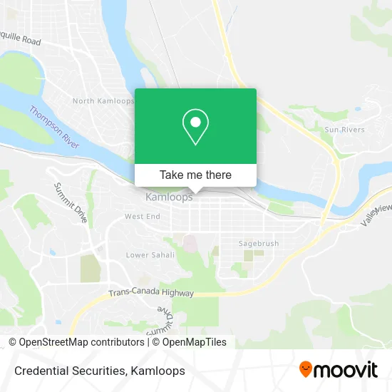 Credential Securities map