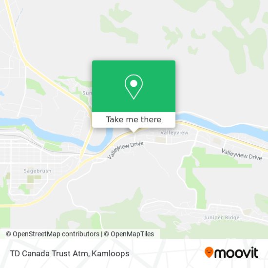 TD Canada Trust Atm map