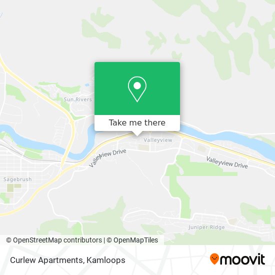 Curlew Apartments map