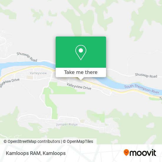 Kamloops RAM map